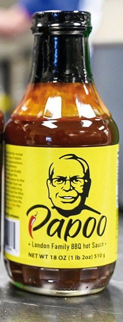 Papoo's Original BBQ Sauce, 16 fl oz glass bottle